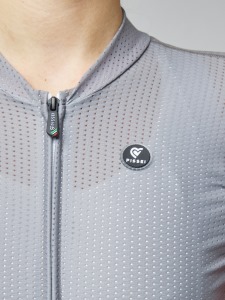 Dámský dres PISSEI Sanremo Donna Grigio/Rosso 7 (7)