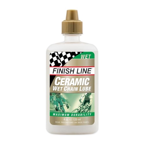 Olej na řetěz FINISH LINE Ceramic Wet 120ml kapátko 01