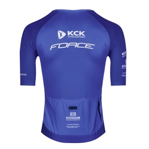 Dres FORCE SCRIPT TEAM krátký rukáv, modrý (1)