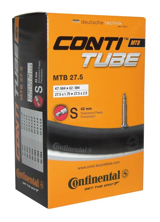 CONTINENTAL Duše continental mtb 27.5, 584 x 1,75 - 2,5 fv 42 mm