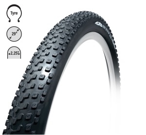 Plášť TUFO MTB XC11 TR SG Kevlar 29x2.35 černý