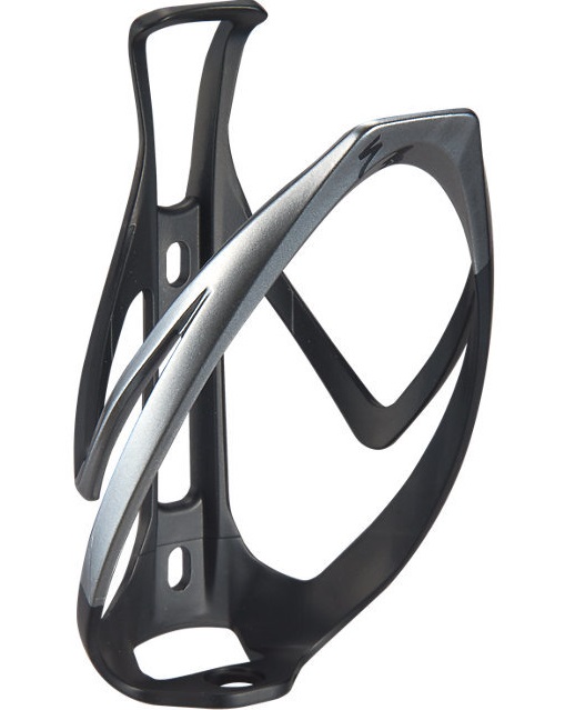 Košík SPECIALIZED Rib Cage II Matte Black/Liquid Silver