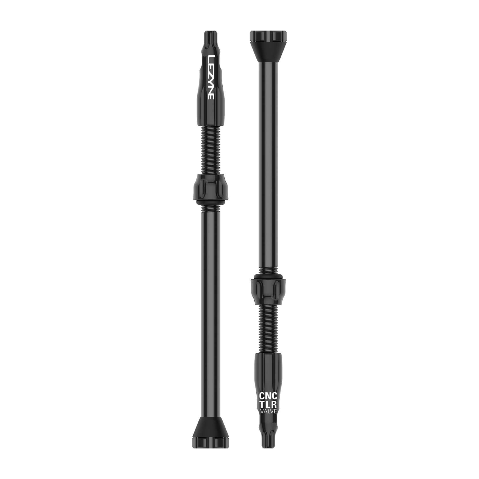 Bezdušové ventilky lezyne cnc tlr 80 mm black