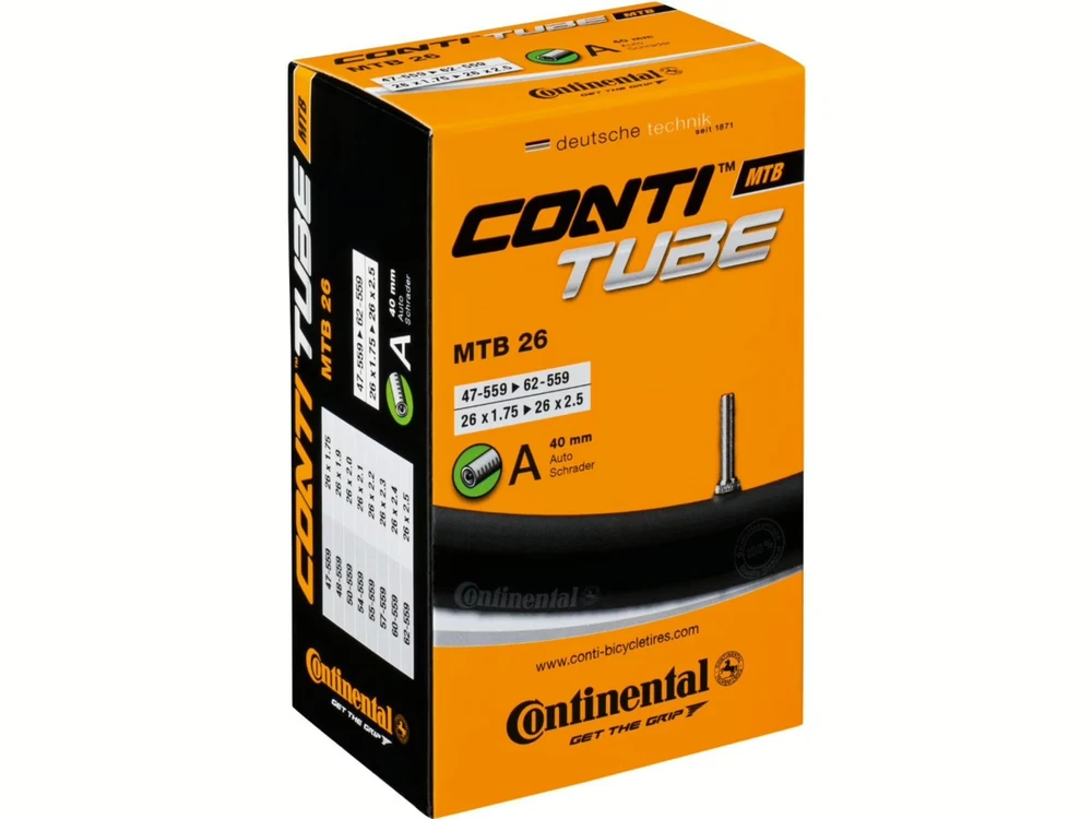 CONTINENTAL Duše continental mtb 26 x 1,75 - 2,5 av 40 mm