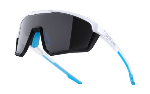 Brýle FORCE APEX bílo-šedé, černá kontrastní skla
