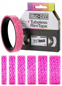 Páska MUC-OFF TUBELESS RIM TAPE 10 m - různé šířky