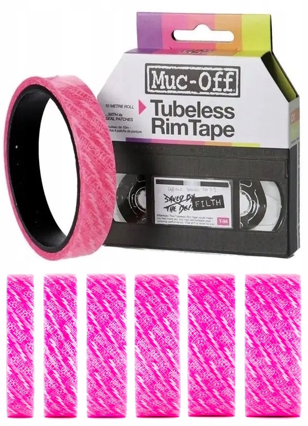 MUC-OFF Páska muc-off tubeless rim tape 10 m/19 mm