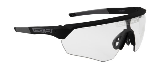 Brýle FORCE ENIGMA černo-šedé matné, fotochromatická skla 1