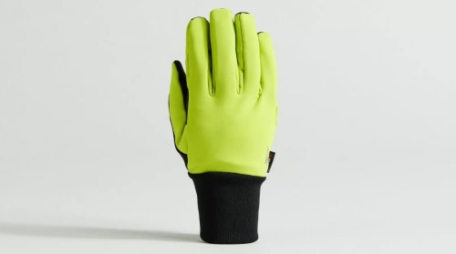 Rukavice SPECIALIZED Softshell Deep Winter Gloves Hyper Green 01