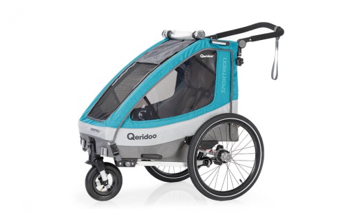 Dětský vozík QERIDOO Sportrex1 Petrol Blue 1