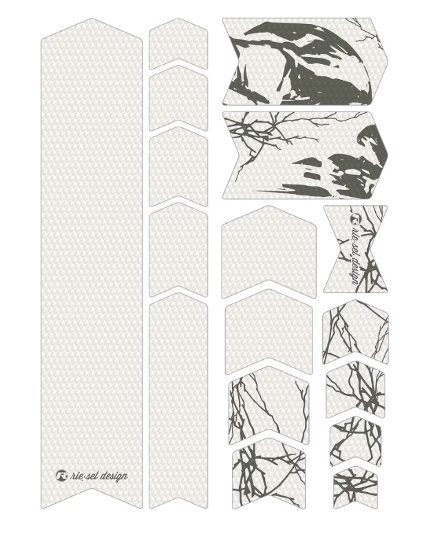 RIE:SEL DESIGN Samolepy na rám rie:sel design  tape 3000 skull