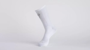 Ponožky SPECIALIZED Knit Tall Sock White/Silver