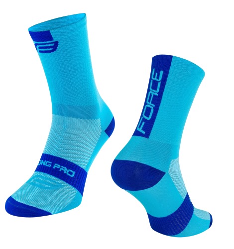 Ponožky FORCE LONG PRO modré 1