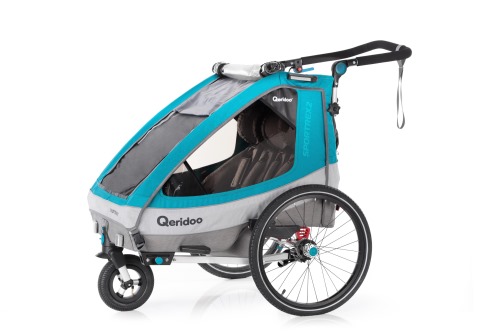 Dětský vozík QERIDOO Sportrex 2 Petrol Blue 1