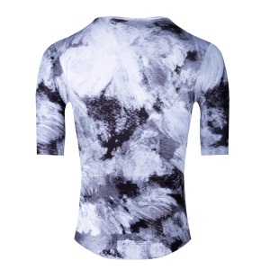 Dres FORCE CRAZY krátký rukáv, černo-bílý (1)