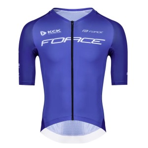Dres FORCE SCRIPT TEAM krátký rukáv, modrý