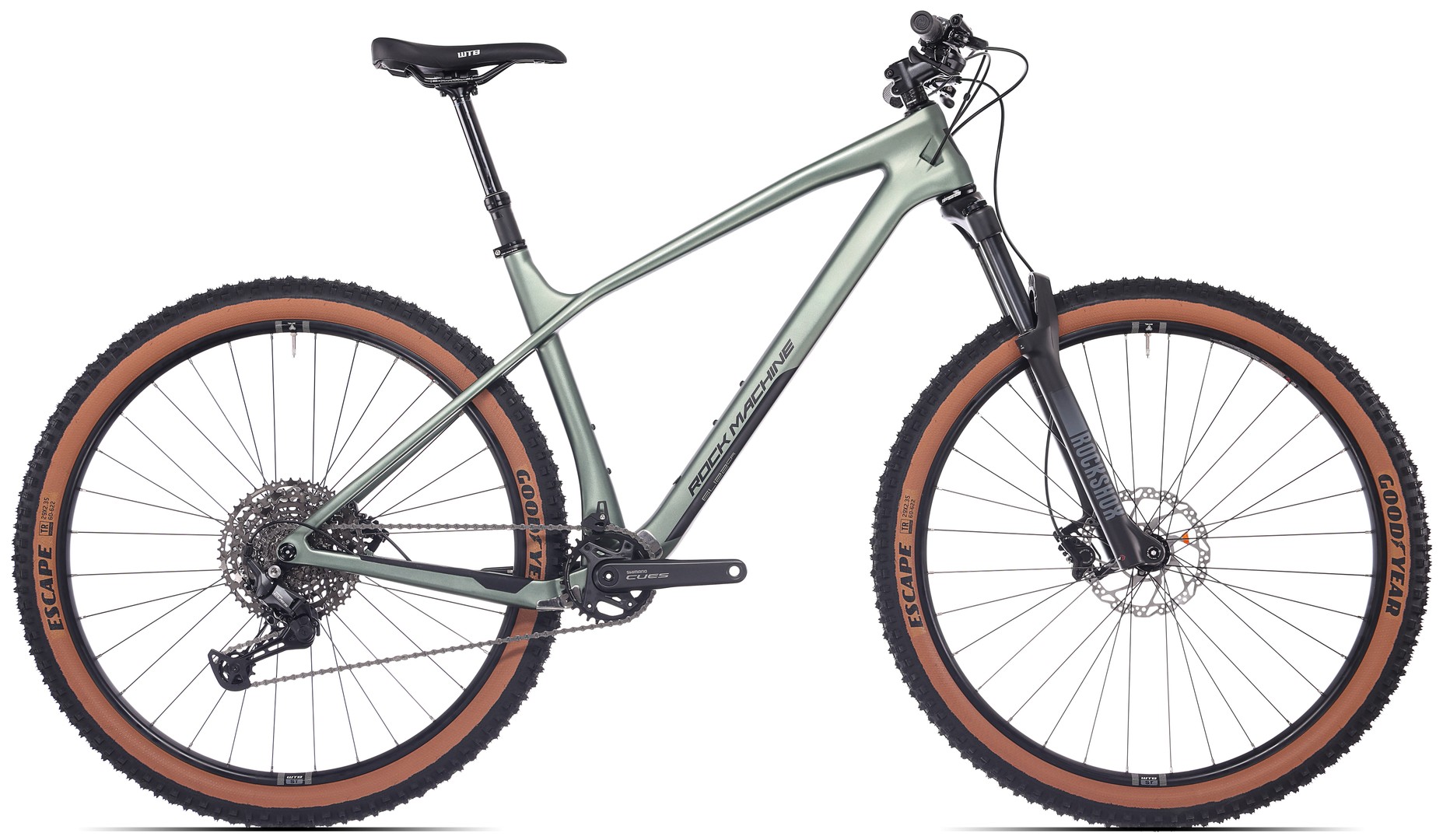 Horské kolo rock machine blizz cr 50
 matte granite green l