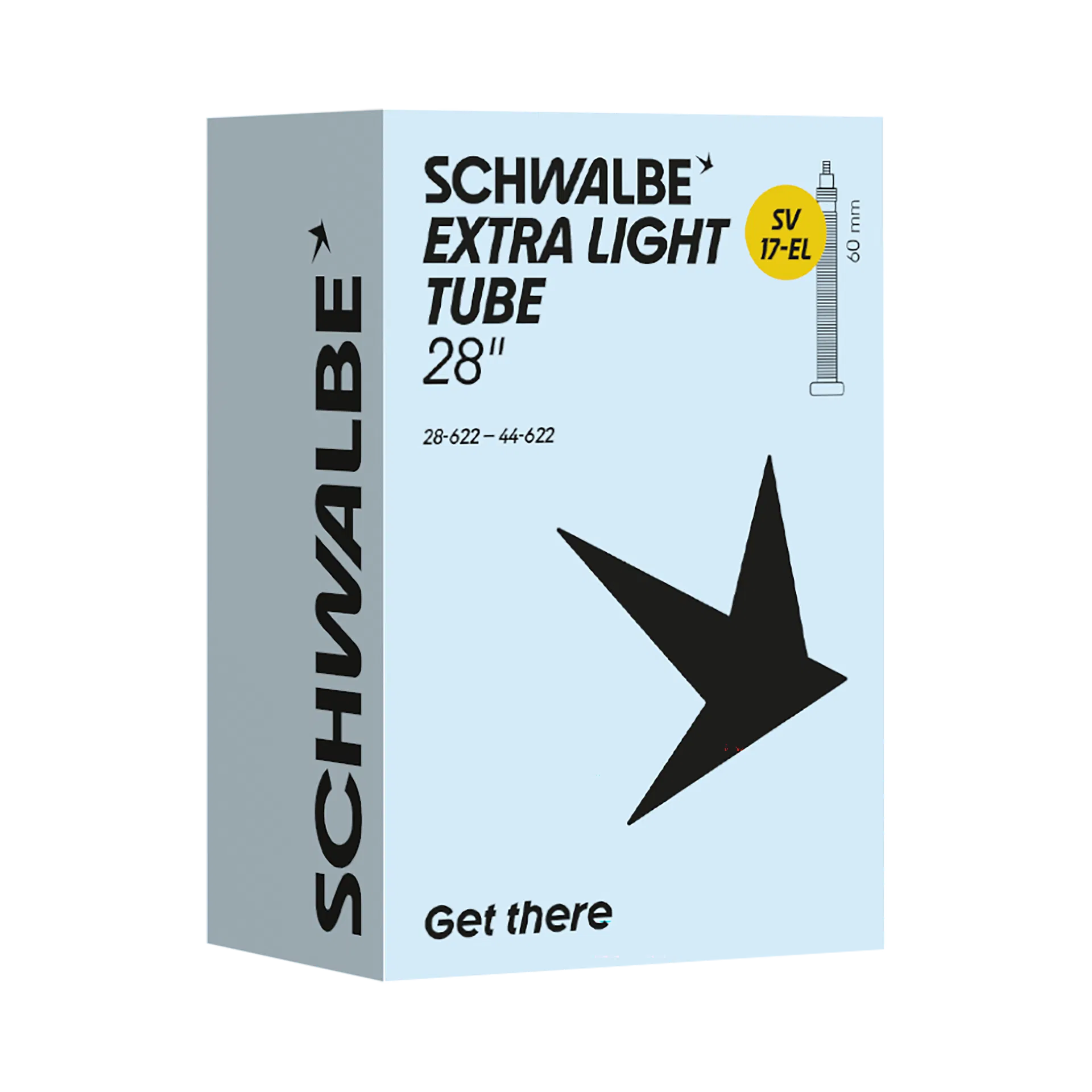 SCHWALBE Duše schwalbe sv17 extra light 28/44 - 622 sv 80mm