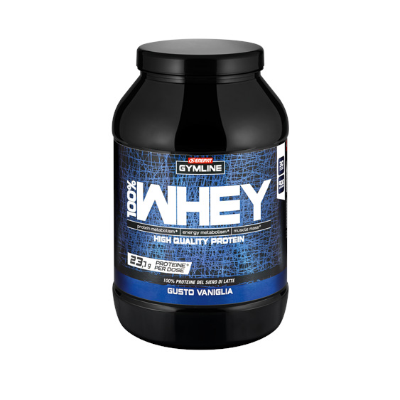 Protein ENERVIT 100% Whey Protein Concentrate 900 g vanilka