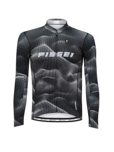 Dres PISSEI Sanremo LS Unisex Nero/Grigio