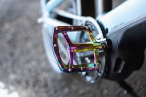 Pedály X-PEDO BMX SPRY Alloy Oil Slick 2 (2)