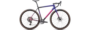 Gravel kolo SPECIALIZED Crux Comp Gloss Carbon / Purple Haze / Rebel Pink / Birch