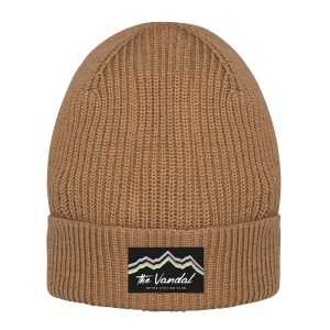 Zimní čepice THE VANDAL Merino Walnut