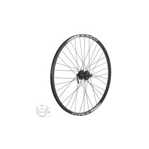 Zapletené kolo FORCE BASIC DISC 26 HBM475 INTL 36 děr přední