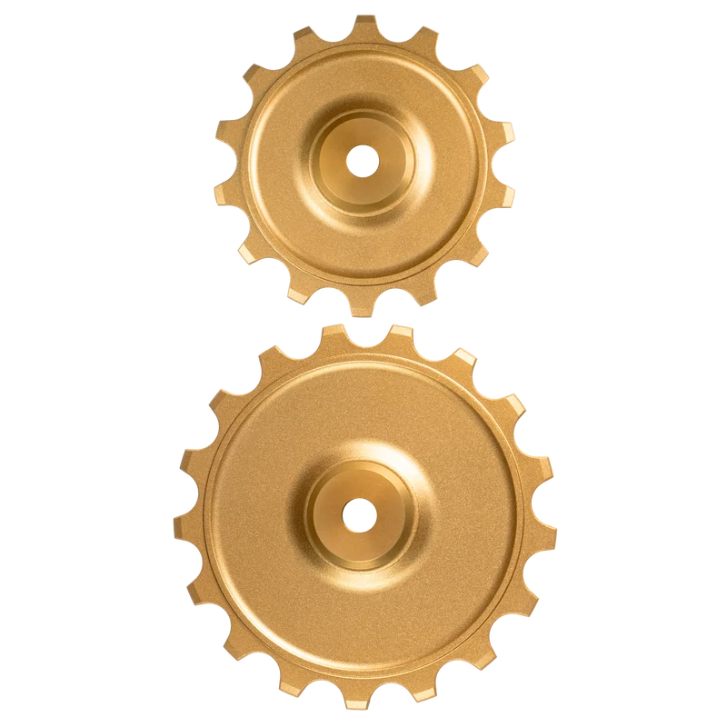 NOVA RIDE Kladky nova ride evo s mtb t-type transmission 14/17 zubů gold