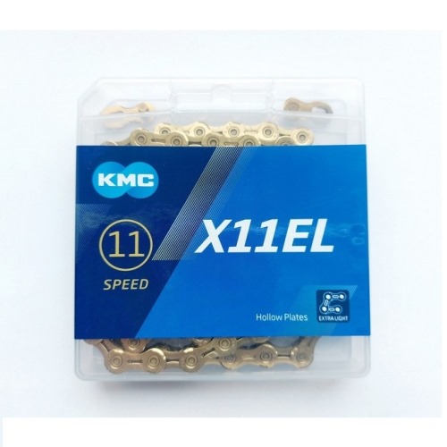 Řetěz KMC X11EL Gold 118 článků