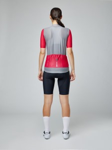 Dámský dres PISSEI Sanremo Donna Grigio/Rosso 4 (4)