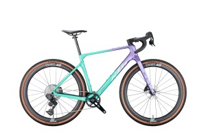 Gravel kolo KTM Gravelator Prime Smaragd / Violet