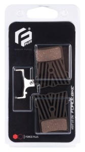 Brzdové destičky FORCE+ Shimano M9000/M8000/M785 Ti Polymer s chladičem 2 (1)
