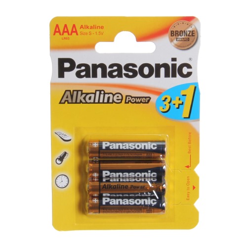 Baterie PANASONIC AAA LR03 4 ks