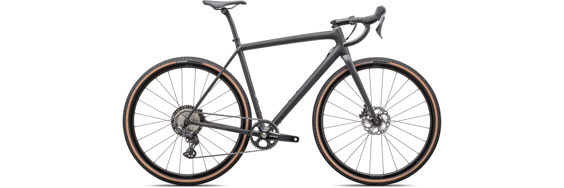 Gravel kolo SPECIALIZED Crux Comp Satin Carbon / Smoke 2025 52