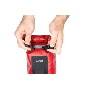 Brašna na vidlici ZÉFAL Z Adventure Dry Bag 6 l, červená (3)