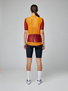 Dámský dres PISSEI Sanremo Donna Arancione/Tabacco 4 (4)