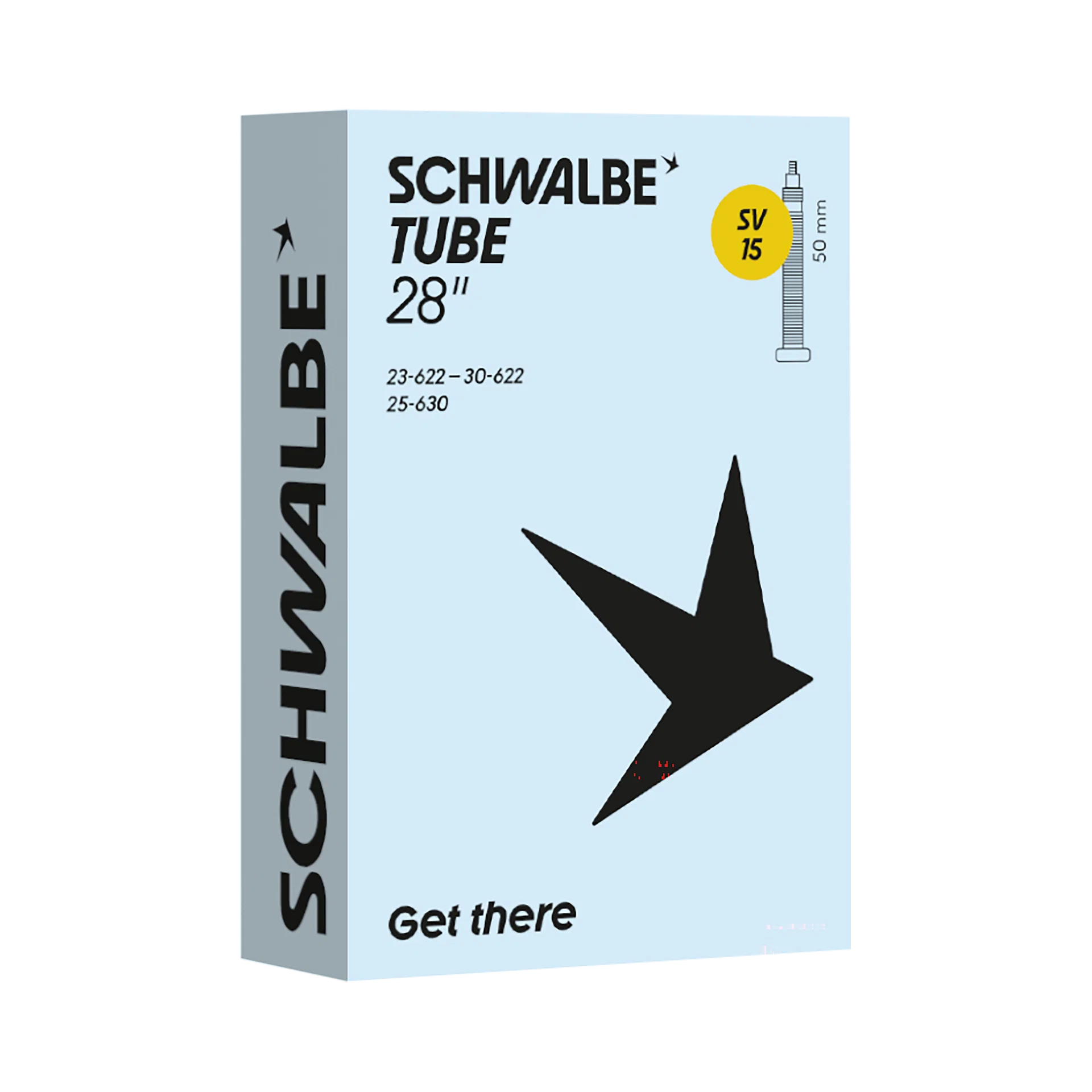 SCHWALBE Duše schwalbe 28 sv15 fv 50 mm