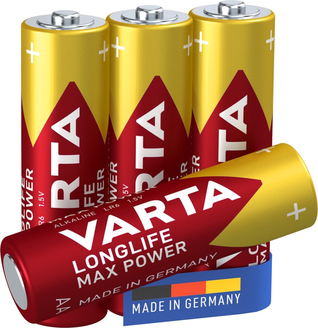 VARTA Baterie varta longlife max power aa 4 ks