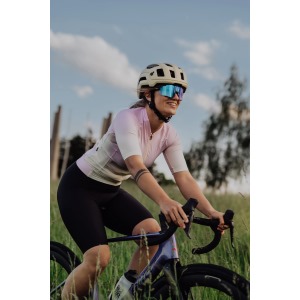 Dres FORCE STAIN LADY krátký rukáv, žluto-růžový (3)