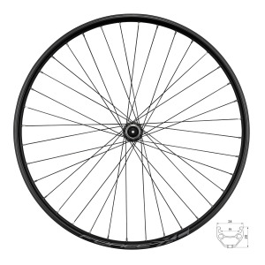Zapletené kolo FORCE XC 29 DISC 622x19 FHM3050-CL 36 děr zadní