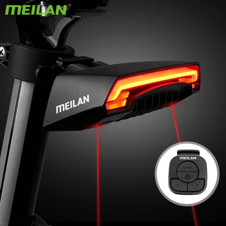 Blikačka MEILAN X5 Led/Laser s blinkry