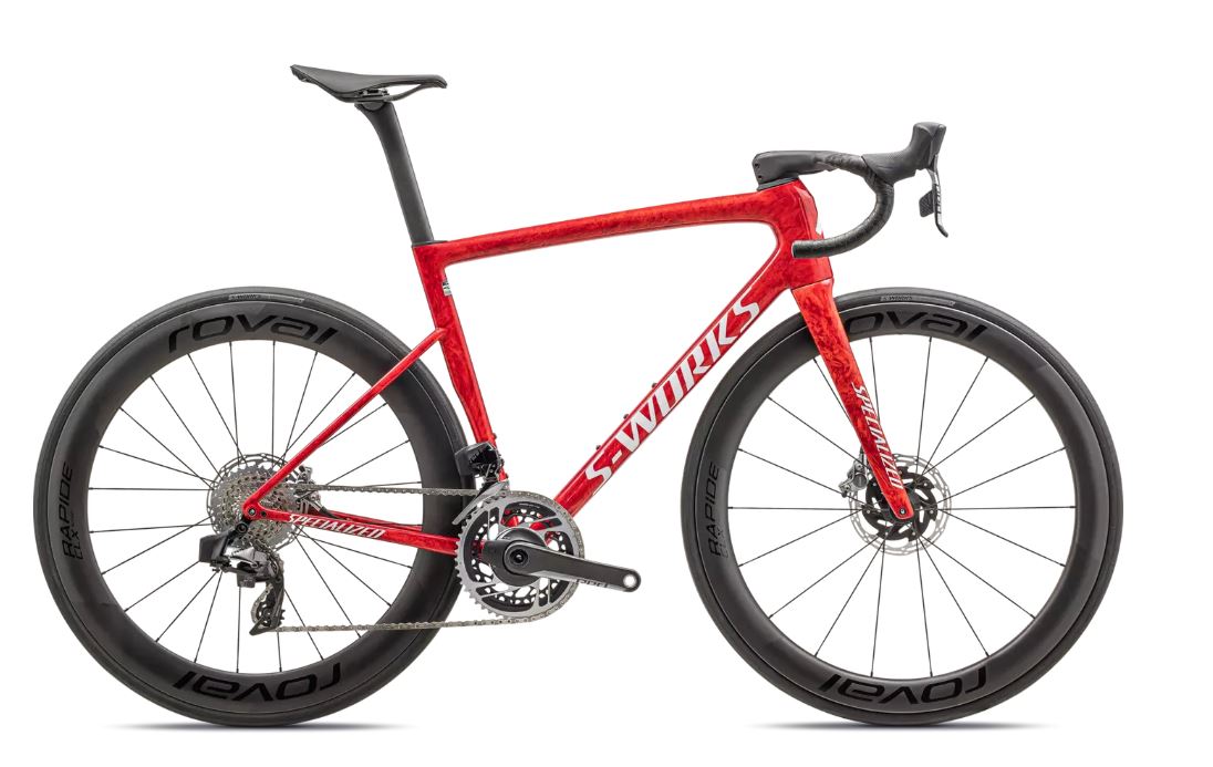 Silniční kolo SPECIALIZED Tarmac SL8 SRAM RED ETAP AXS Gloss Red/Fiery Red/White 2024 44