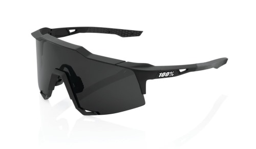 Brýle 100% Speedcraft Soft Tact Black/Smoke