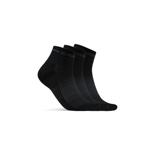 Ponožky CRAFT Core Dry Mid 3-Pack černé