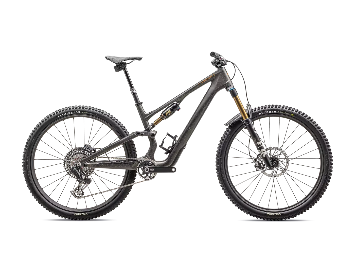 Horské kolo S-WORKS Stumpjumper 15 Satin Gunmetal / Clay / White S3 29 2025