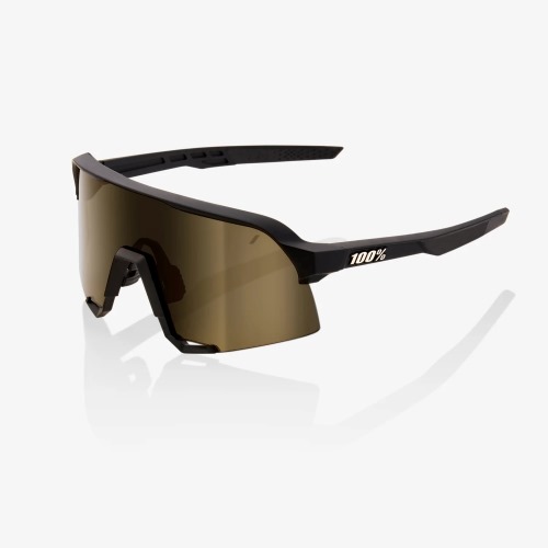 Brýle 100% S3 Soft Tact Black/Soft Gold Mirror 1