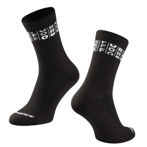 Ponožky FORCE Mesa černé 1
