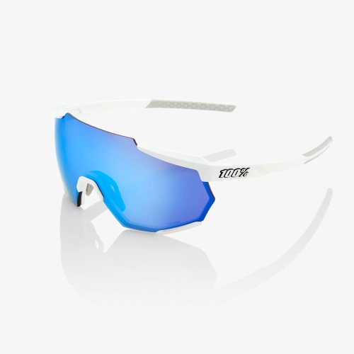 Brýle 100% Racetrap Matte White/Hiper Blue Multilayer Mirror 1