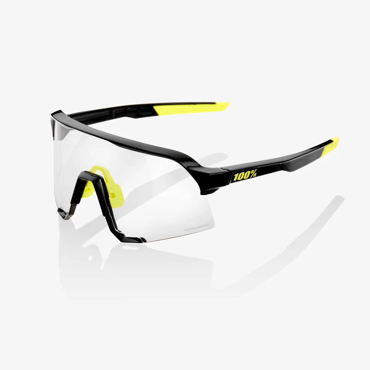 Brýle 100% S3 Gloss Black Photochromic